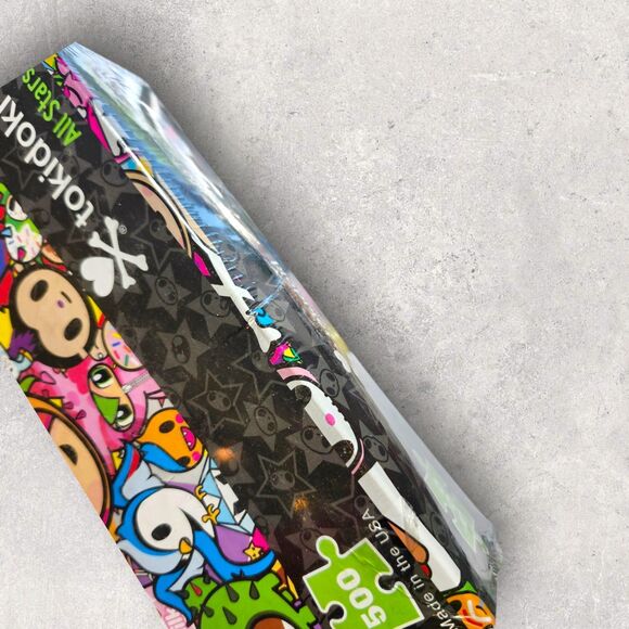 Tokidoki All Stars 500 Pc Puzzle Re-Marks Rare NIB Pop Art Collectible Kawaii - Picture 3 of 3